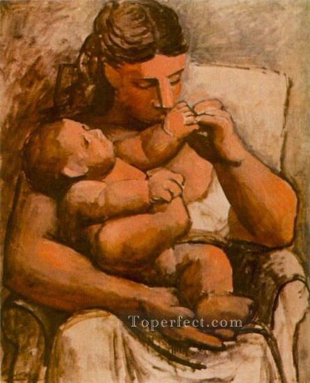 母と子3 1905年 パブロ・ピカソ油絵